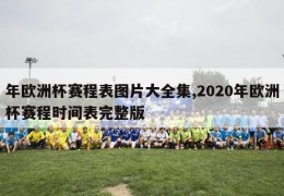 年欧洲杯赛程表图片大全集,2020年欧洲杯赛程时间表完整版