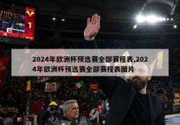 2024年欧洲杯预选赛全部赛程表,2024年欧洲杯预选赛全部赛程表图片