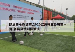 欧洲杯承办城市,2020欧洲杯主办城市一览!各具风情别样浪漫