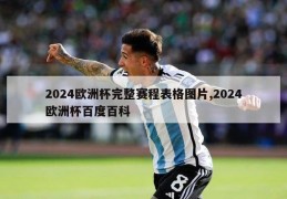 2024欧洲杯完整赛程表格图片,2024欧洲杯百度百科